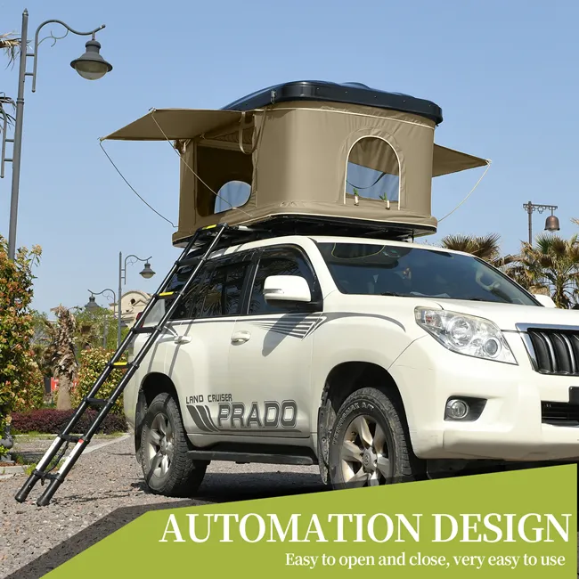 Kings Hardshell palapinė ant stogo